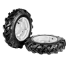 Pneumatic tractor wheels  4.00-10 (adjustable disks); pair
