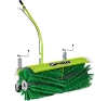 Orientable and tilting sweeper, 100 cm