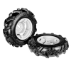 Pair pneumatic “Tractor” wheels  5.00-10 [adjustable discs] - COD. 900412