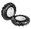 Pair pneumatic "Tractor" wheels 4.00-8 [fixed discs] - COD. 900112